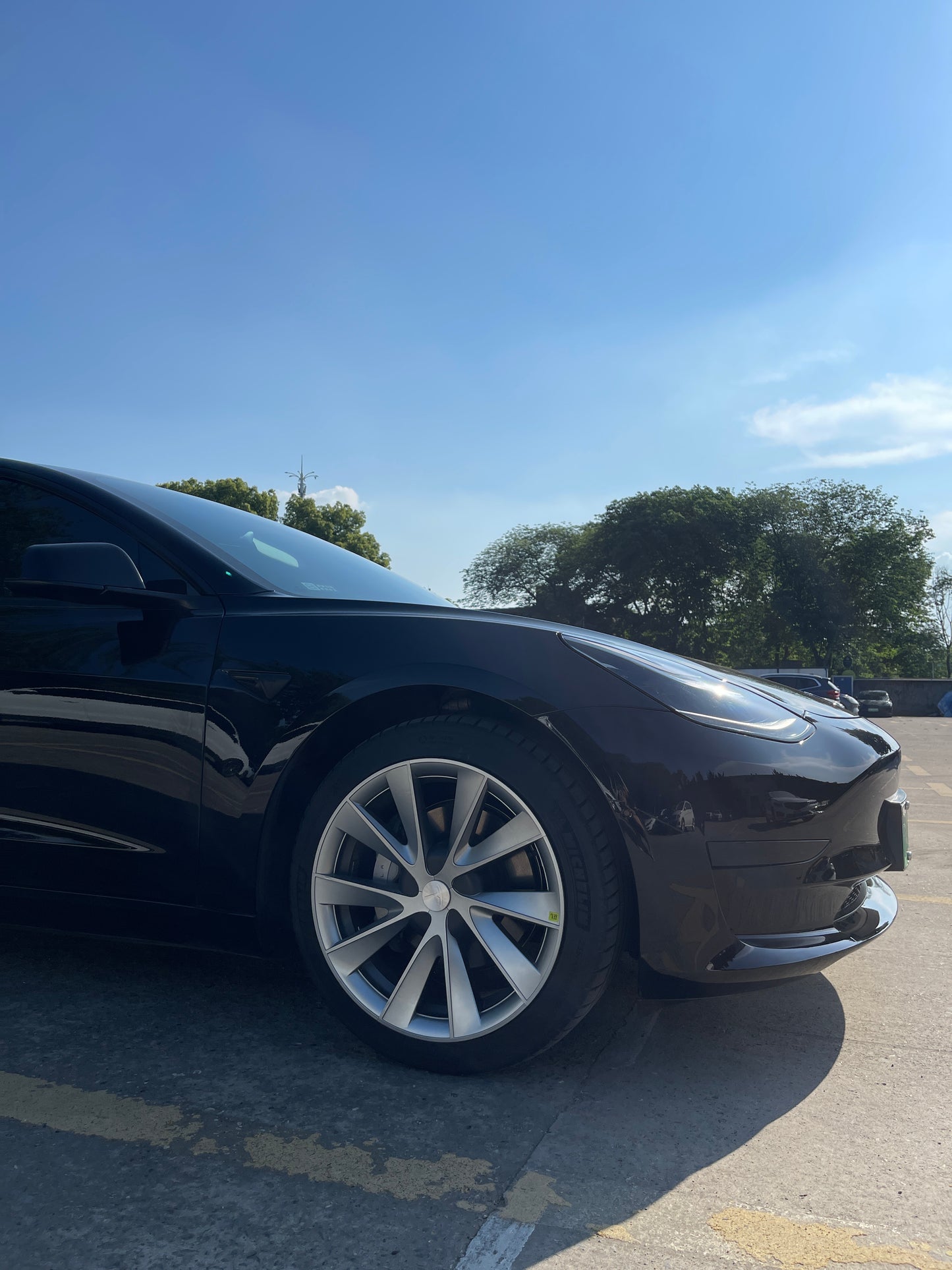 OrloOtro R1 Wheel Cover Hubcaps for Tesla Model 3